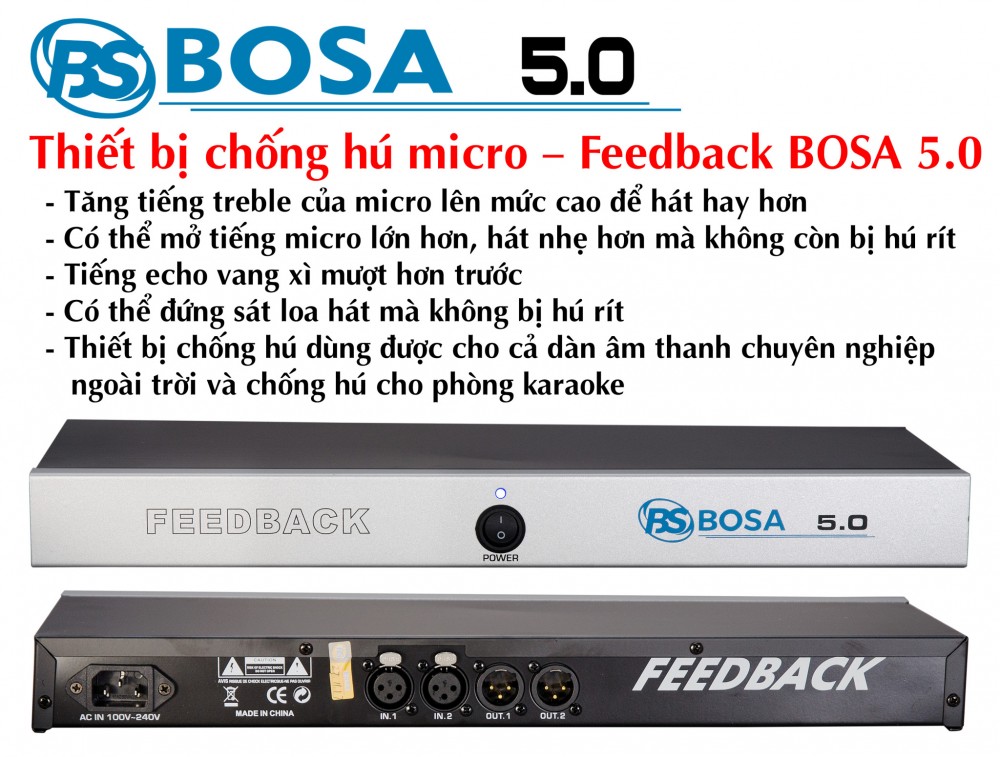 Chống Hú Micro BOSA 5.0